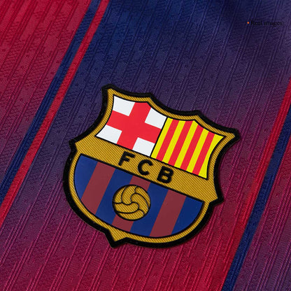 Authentic RASHFORD #14 Barcelona Home Soccer Jersey 2025/26 Red&Blue - UCL