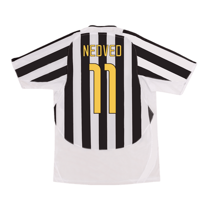 Retro NEDVED #11 2003/04 Juventus Home Soccer Jersey