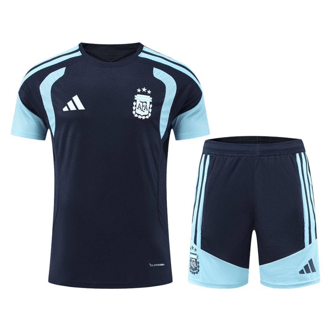 Argentina Pre-Match football kit (shirt + shorts) 2026