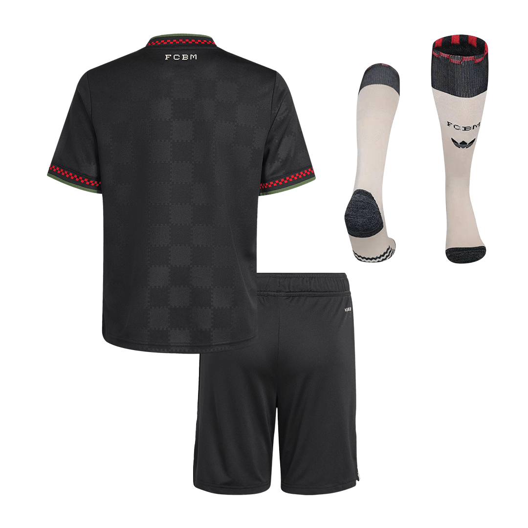 Kid's Bayern Munich Third Away Soccer Jersey Kit(Jersey+Shorts+Socks) 2025/26