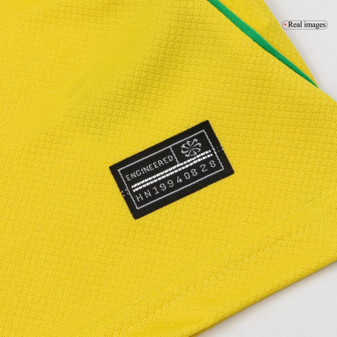 Brazil Kids Home Kit (Shirt + Shorts) World Cup 2026