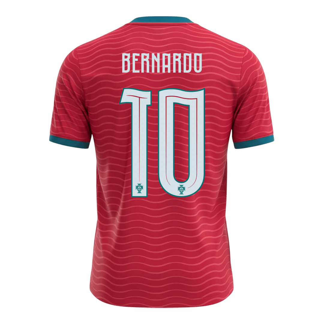 Men's Portugal BERNARDO Home Jersey #10 World Cup 2026