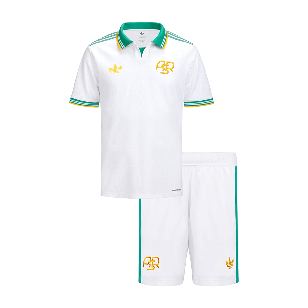 Kid's Roma Third Away Soccer Jersey Kit(Jersey+Shorts) 2025/26