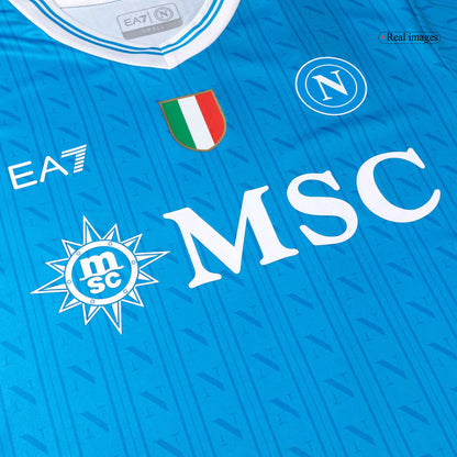 LUKAKU #9 Napoli Home Soccer Jersey 2025/26 Blue