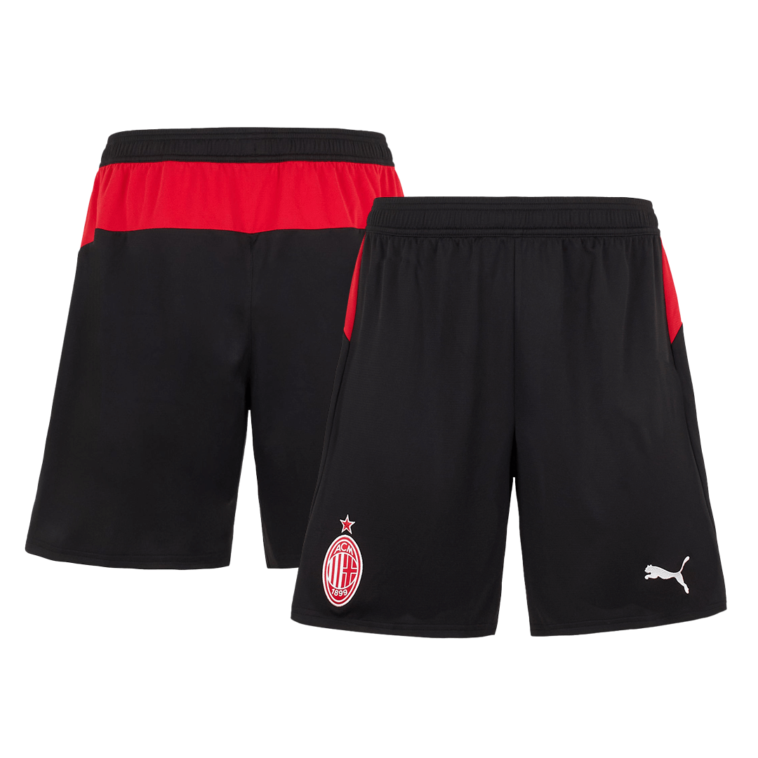 AC Milan Home Soccer Shorts 25/26 Black
