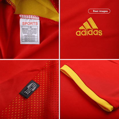 Retro 2002 Spain Home Soccer Jersey