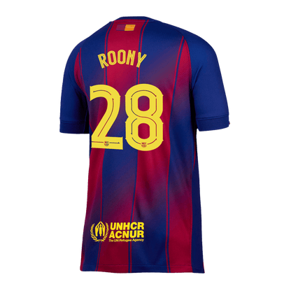 ROONY #28 Barcelona Home Soccer Jersey 2025/26—UCL