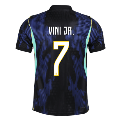 Player Version VINI JR. #7 Brazil Away Football Shirt 2026