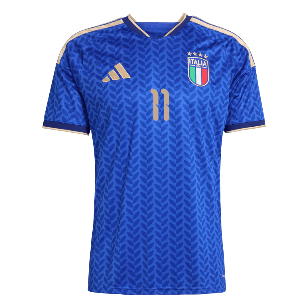 Men's Italy RASPADORI Home Jersey #11 World Cup 2026