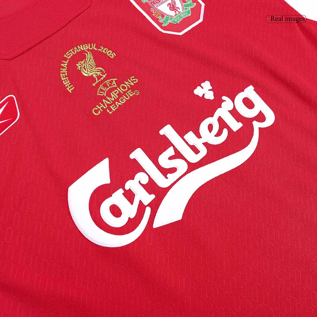 Retro 2005 Liverpool Soccer Jersey - UCL Final