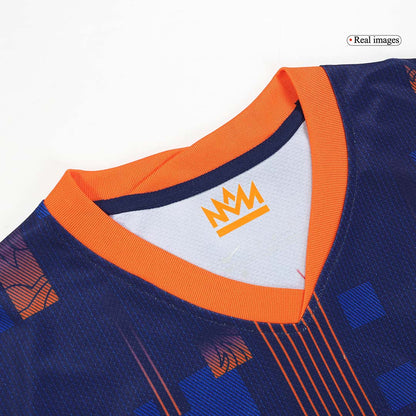 MALEN #18 Netherlands Away Soccer Jersey Euro 2024