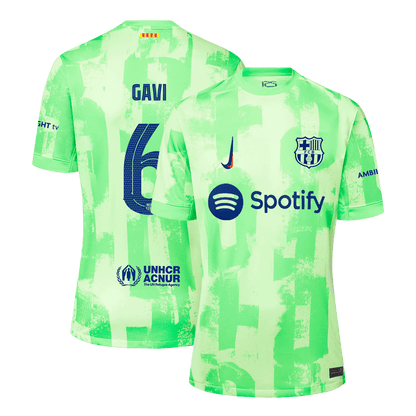 GAVI #6 Barcelona Third Away Soccer Jersey - UCL