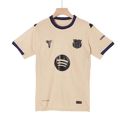 LAMINE YAMAL #10 Authentic Barcelona Away Soccer Jersey 2025/26 Yellow - UCL