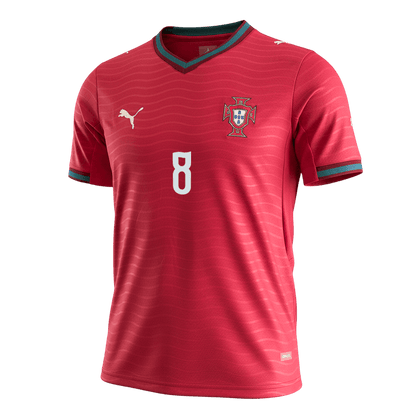 Portugal B.FERNANDES #8 World Cup 2026 Men's Home Jersey