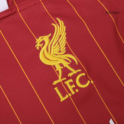 DIOGO J. #20 Liverpool Home Soccer Jersey 2024/25 Red