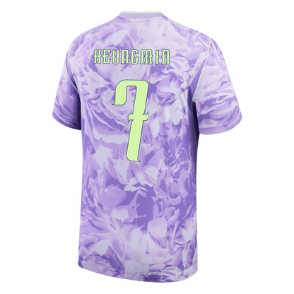 Authentic HEUNGMIN #7 South Korea Away Football Shirt 2026
