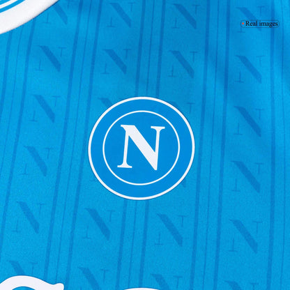 DE BRUYNE #11 Napoli Home Soccer Jersey 2025/26 Blue