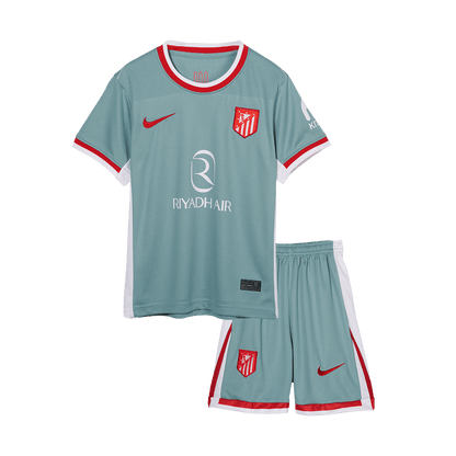 Kid's Atletico Madrid Away Soccer Jersey Kit(Jersey+Shorts) 2024/25