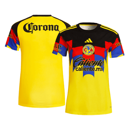 Women's Club America Home Soccer Jersey 2025/26 Yellow