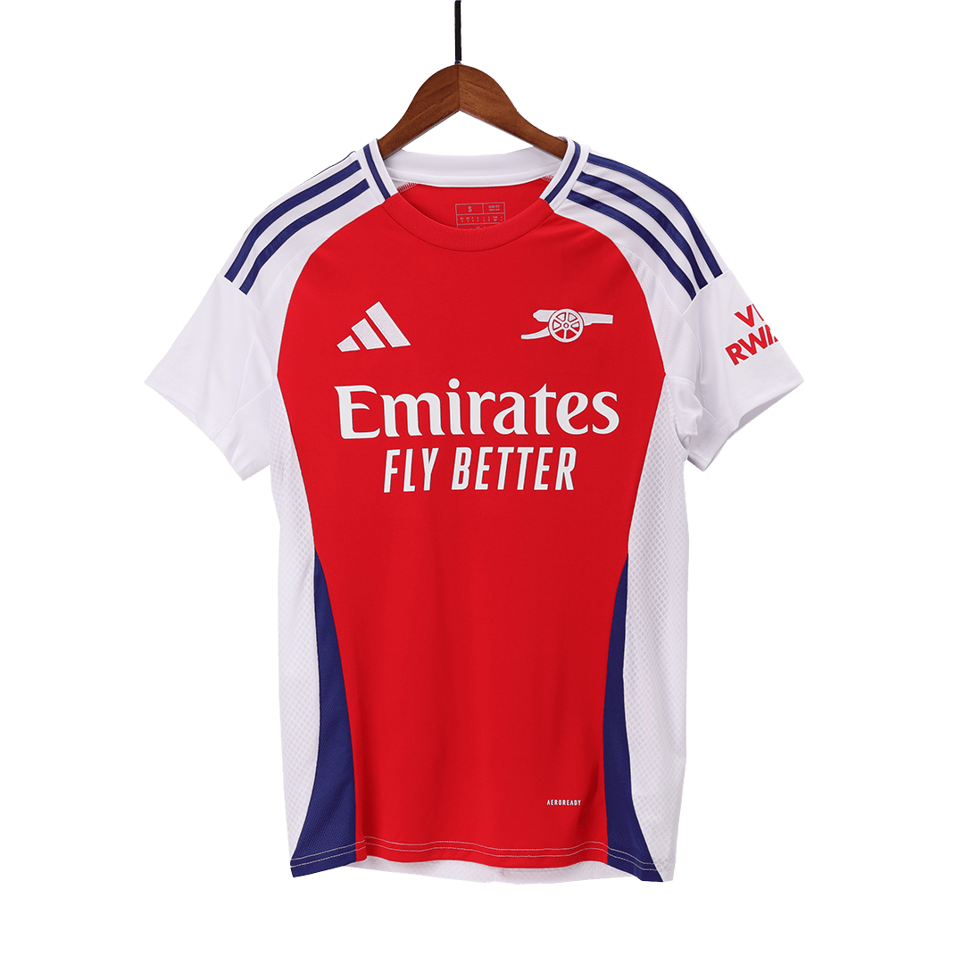 RICE #41 Arsenal Home Soccer Jersey  Red - UCL