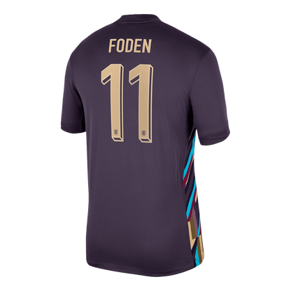 FODEN #11 England Away Soccer Jersey Euro 2024