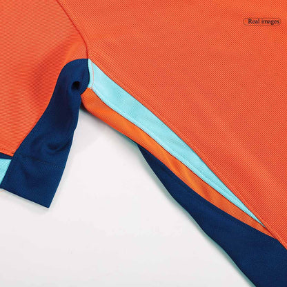 VIRGIL #4 Netherlands Home Soccer Jersey Euro 2024