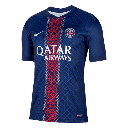 KVARATSKHELIA #7 PSG Home Soccer Jersey 2025/26 Navy