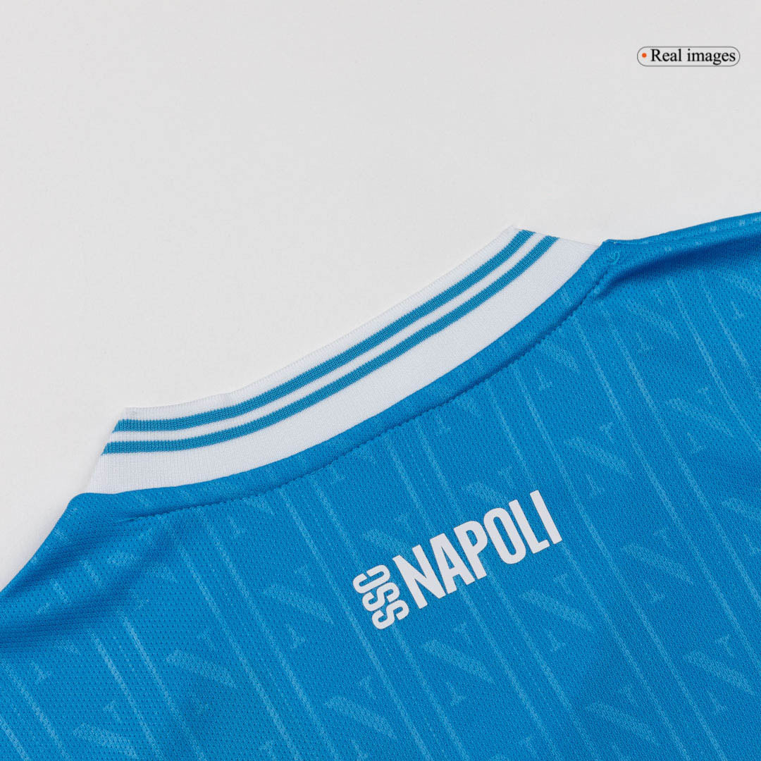 Kid's Napoli Home Soccer Jersey Kit(Jersey+Shorts+Socks) 2025/26