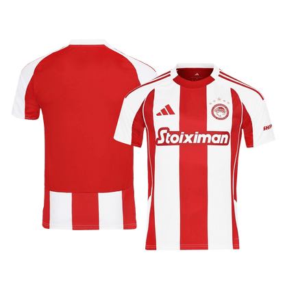 Olympiacos Home Soccer Jersey 2025/26 Red&White