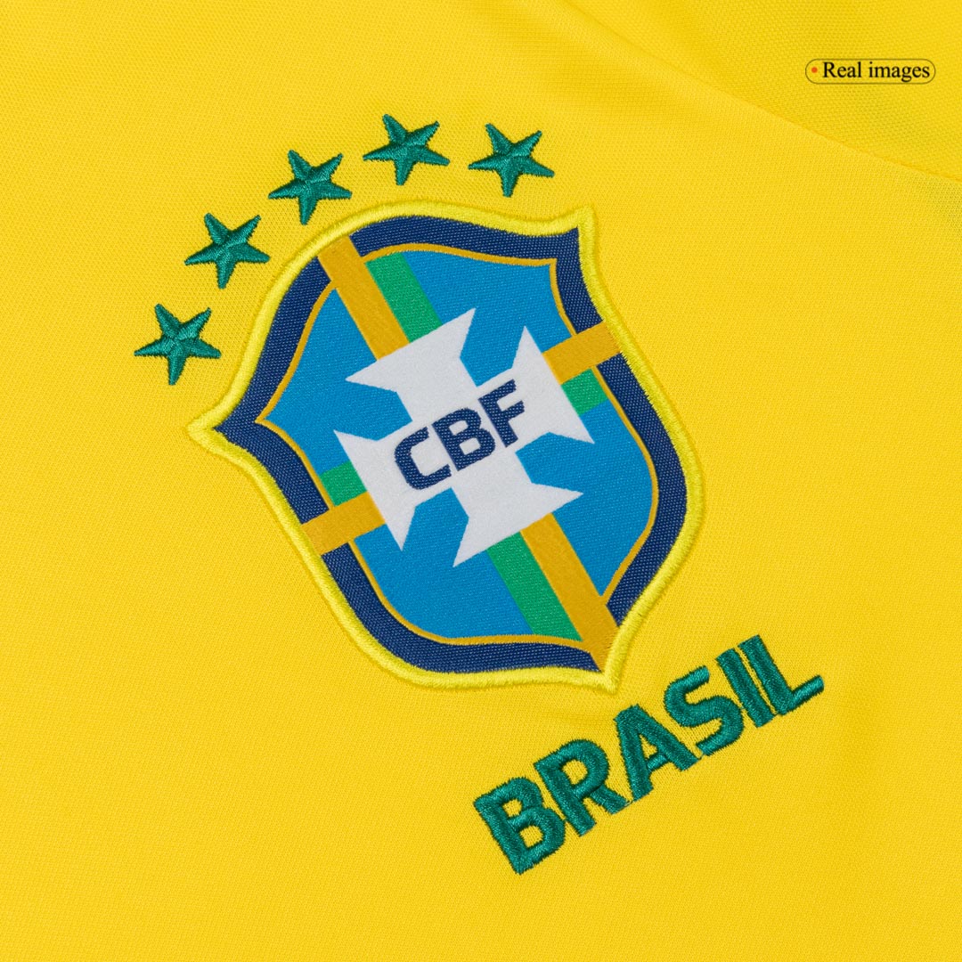 ENDRICK #19 Brazil Home Football Shirt World Cup 2026 Yellow