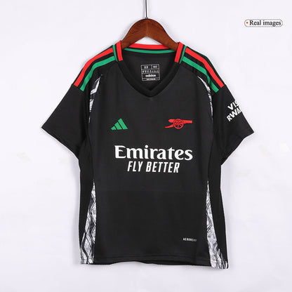 Kid's Arsenal Away Football Shirt Kit(Shirt+Shorts) 2024/25