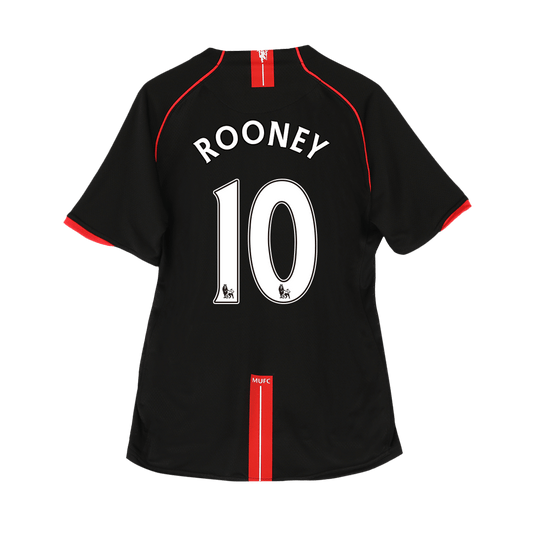 Retro ROONEY #10 2007/08 Manchester United Away Soccer Jersey