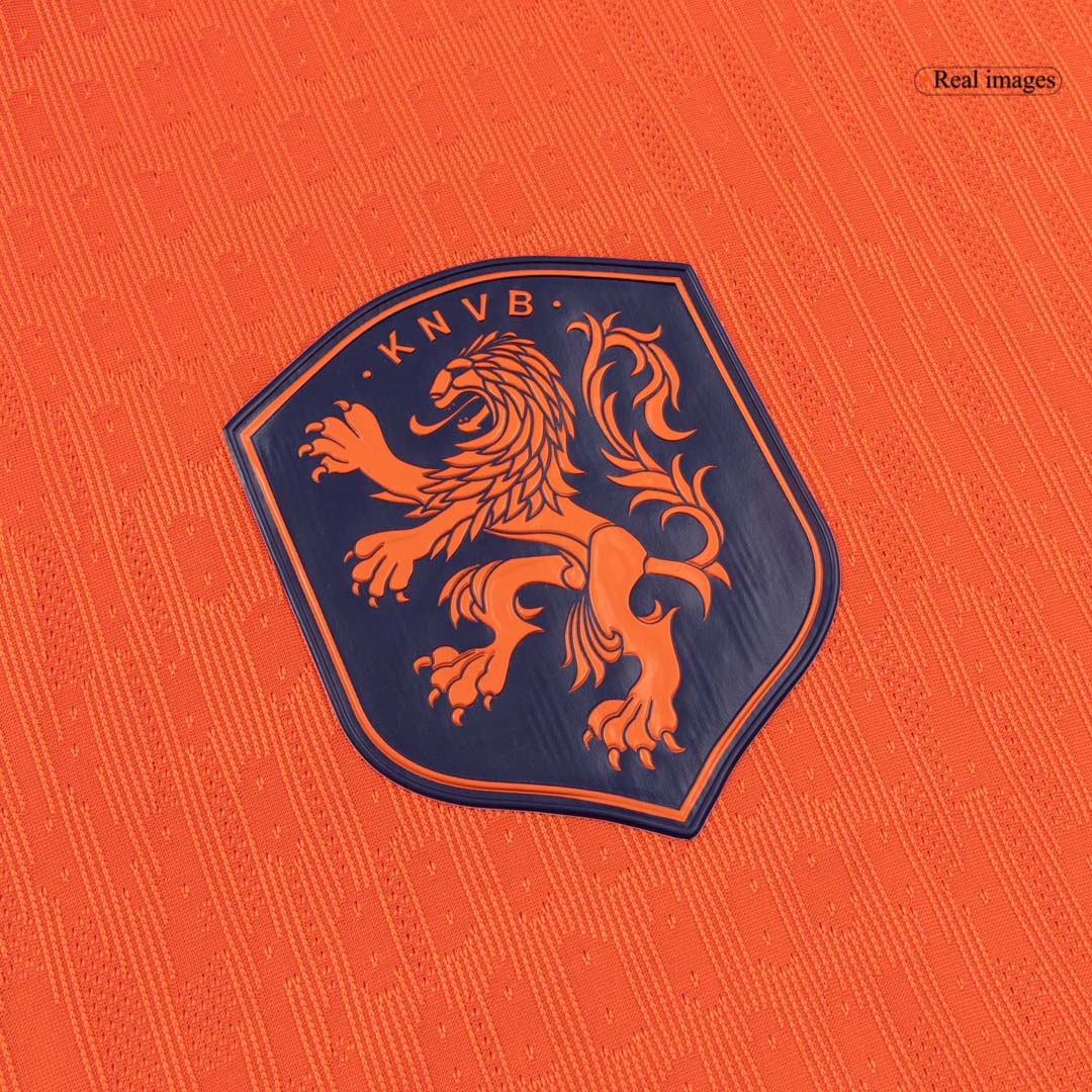 Authentic VIRGIL #4 Netherlands Home Football Shirt 2026