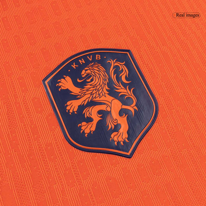 Authentic VIRGIL #4 Netherlands Home Football Shirt 2026