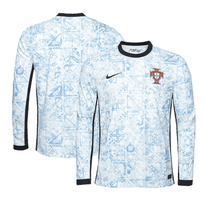 Authentic Portugal Away Long Sleeve Soccer Jersey Euro 2024