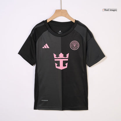 Kid's Inter Miami CF Away Soccer Jersey Kit(Jersey+Shorts) 2025