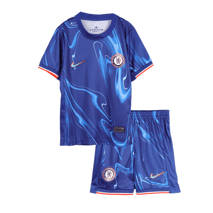 Kid's Chelsea Home Football Shirt Kit(Shirt+Shorts) 2024/25