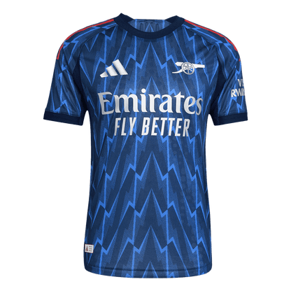 ØDEGAARD #8 Authentic Arsenal Away Soccer Jersey 2025/26 Blue