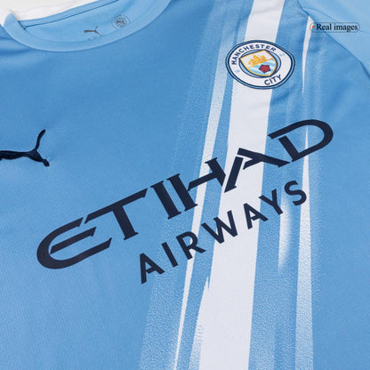 CHERKI #10 Manchester City Home Soccer Jersey 2025/26