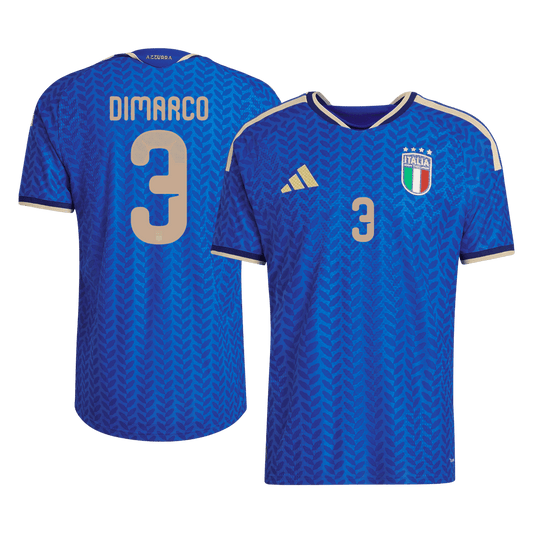 Men's Italy DIMARCO #3 Home Jersey World Cup 2026 - Slim Fit