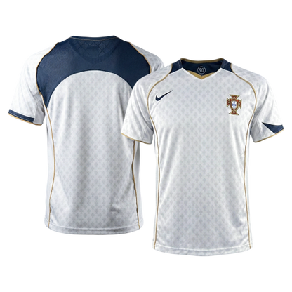Retro 2004 Portugal Away Soccer Jersey