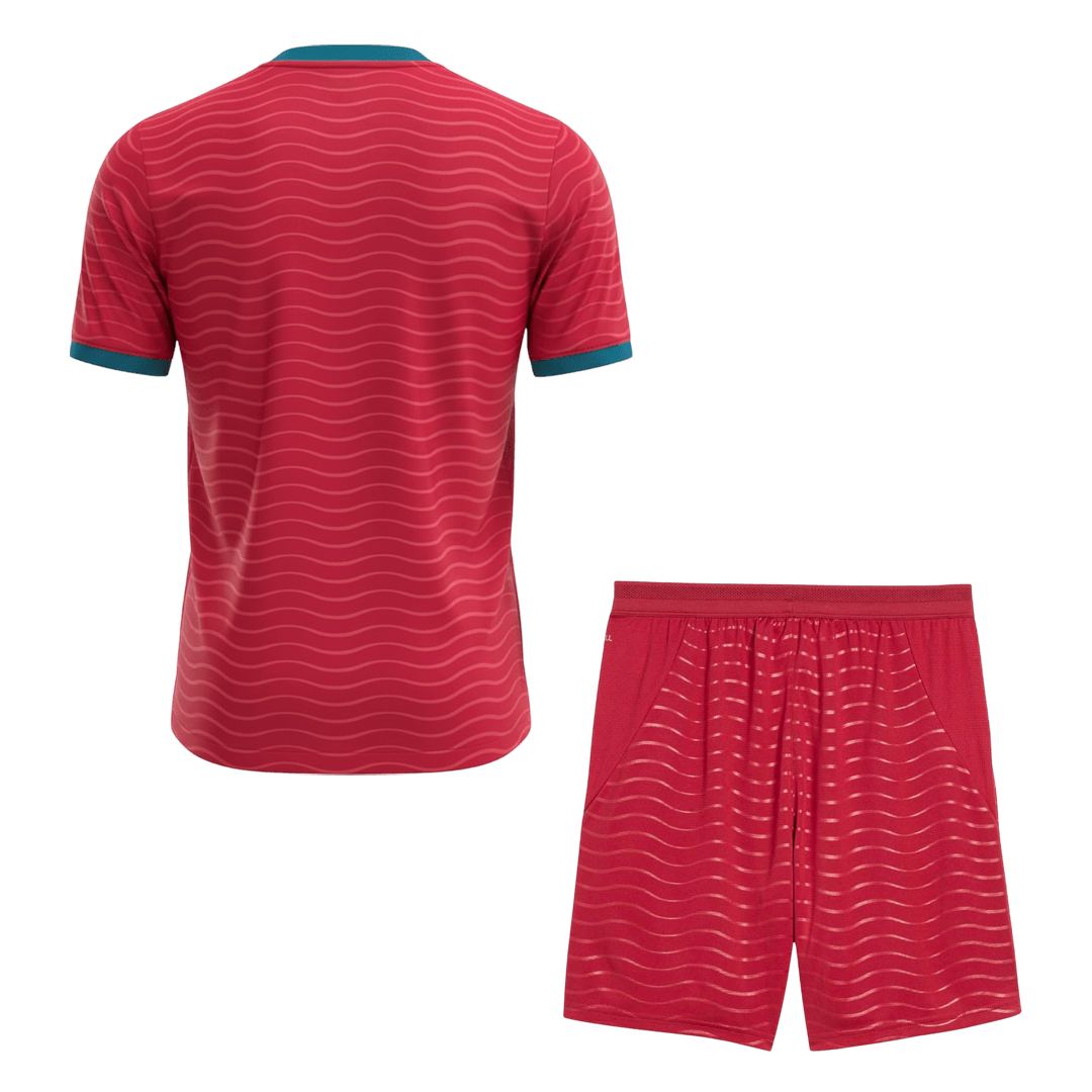 Portugal Home Soccer Jersey Kit(Jersey+Shorts) 2026