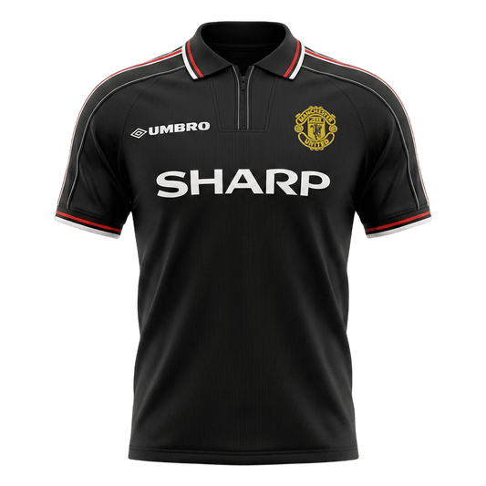 Retro 1998 Manchester United Away Soccer Jersey
