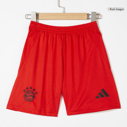 Kid's Bayern Munich Home Soccer Jersey Kit(Jersey+Shorts+Socks) Red