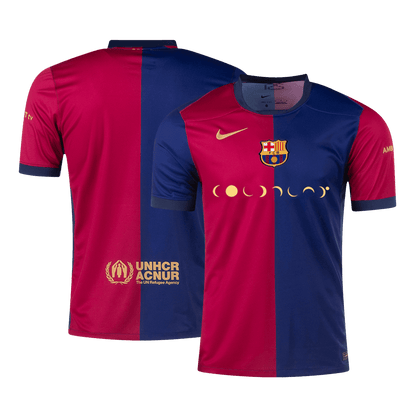 Barcelona Home Soccer Jersey 2024/25 - COLDPLAY