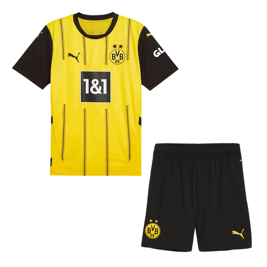 Borussia Dortmund Home Soccer Jersey Kit(Jersey+Shorts)