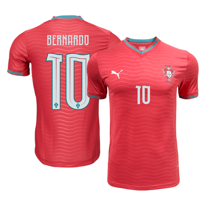 Player Version BERNARDO #10 Portugal Home Football Shirt 2026