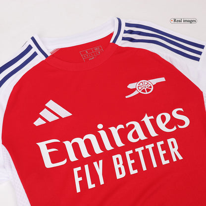 RICE #41 Arsenal Home Soccer Jersey Red