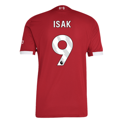 ISAK #9 Authentic Liverpool Home Soccer Jersey 25/26 Red