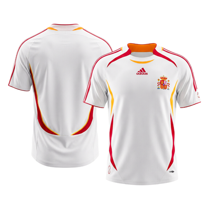 Retro 2006 Spain Away Soccer Jersey